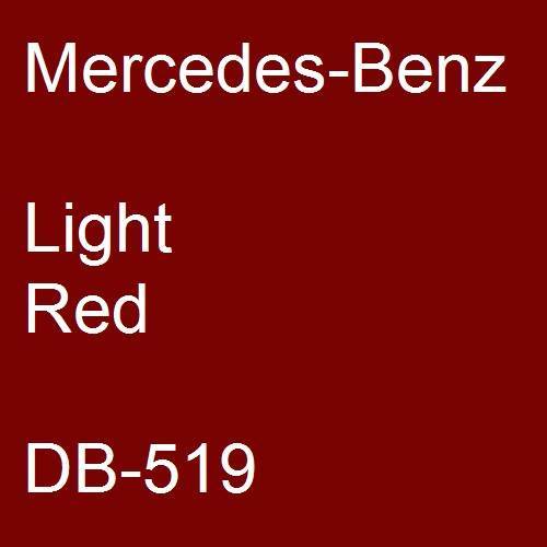 Mercedes-Benz, Light Red, DB-519.